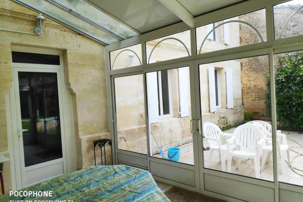 Villa Tizac-de-Lapouyade, piscine 28 km de Bordeaux Extérieur photo